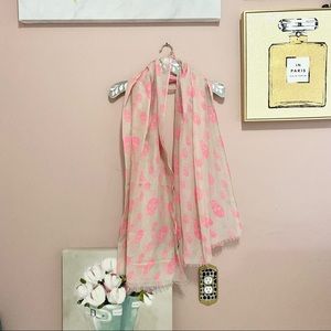Charlotte Russe | Pink Skull Scarf